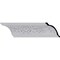 Ekena Millwork 3 7/8"H x 3 3/4"P x 5 3/8"F x 94 1/2"L, (12" Repeat), Medway Crown Moulding MLD04X04X05ME - alternate 1